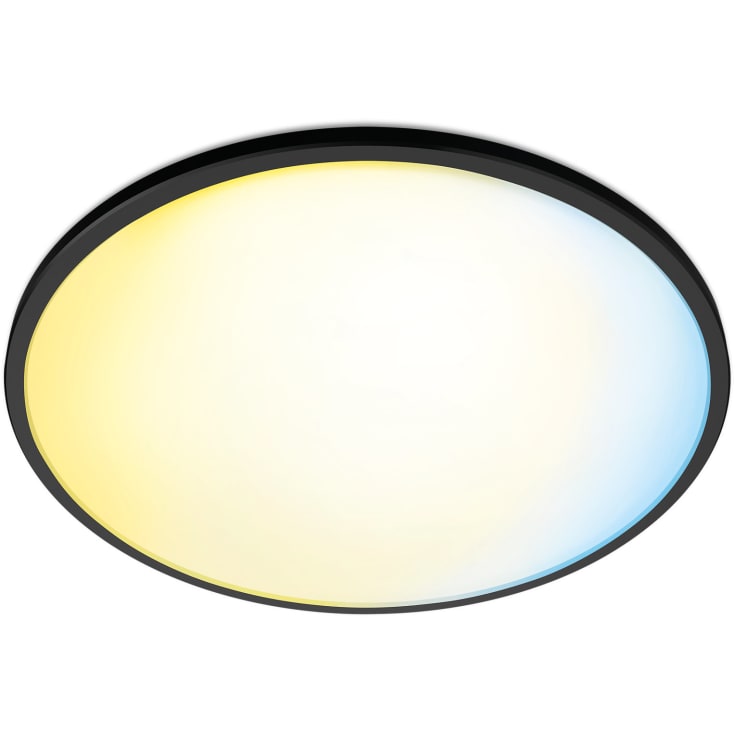 Wiz Superslim plafond, sort