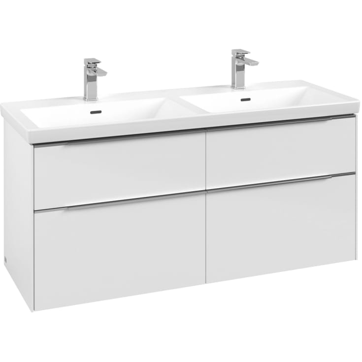 Villeroy & Boch Subway 3.0 servantskap, 127,2x57,6 cm, hvit