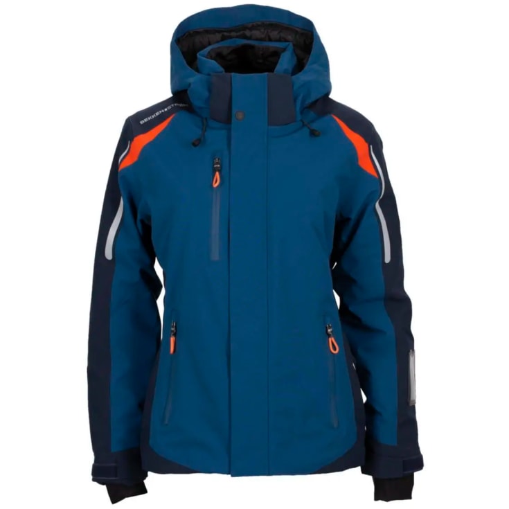 Bekken & Strøm vinterjakke Majavatn, dame, str. 2XL, blå/marine