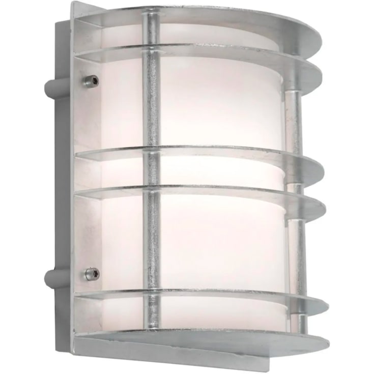 Norlys Stockholm 1600 vegglampe, 8W, LED, IP54, galvanisert