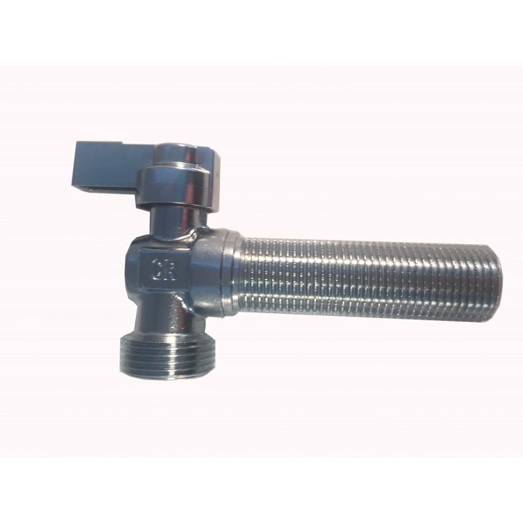 Sanipex vaskemaskinkran, med tilbakeslagsventil, 1/2" x 3/4"