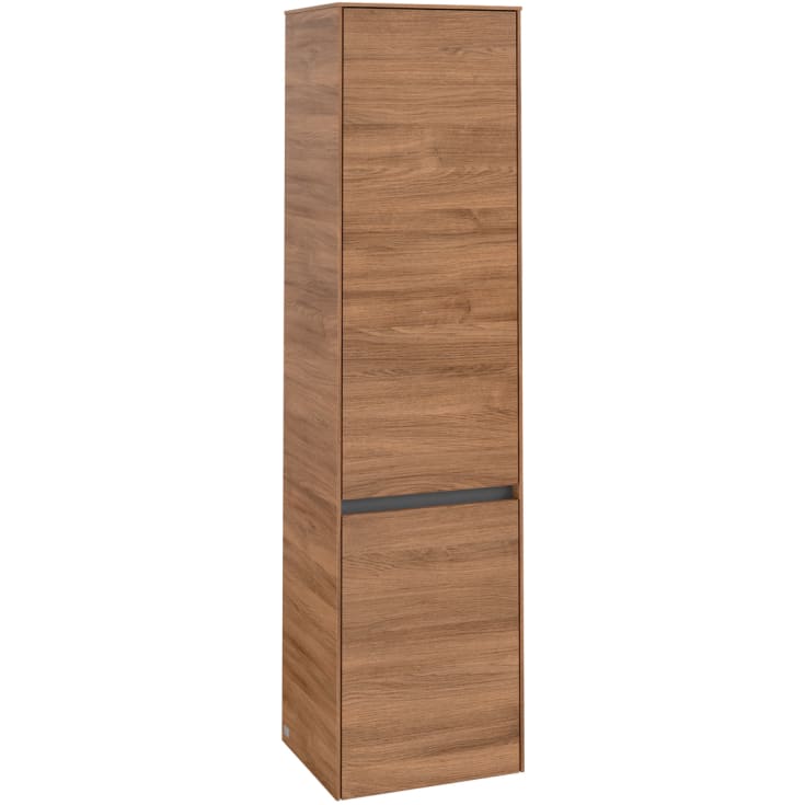 Villeroy & Boch Collaro høyskap, 40,4x153,8 cm, eik