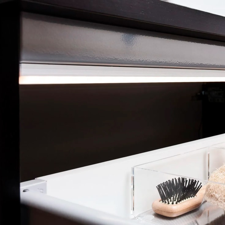 Korsbakken lyslist for servantskuff, 100 cm