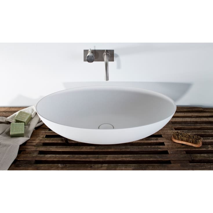 Copenhagen Bath Nordsjö servant, 60x40 cm, hvit