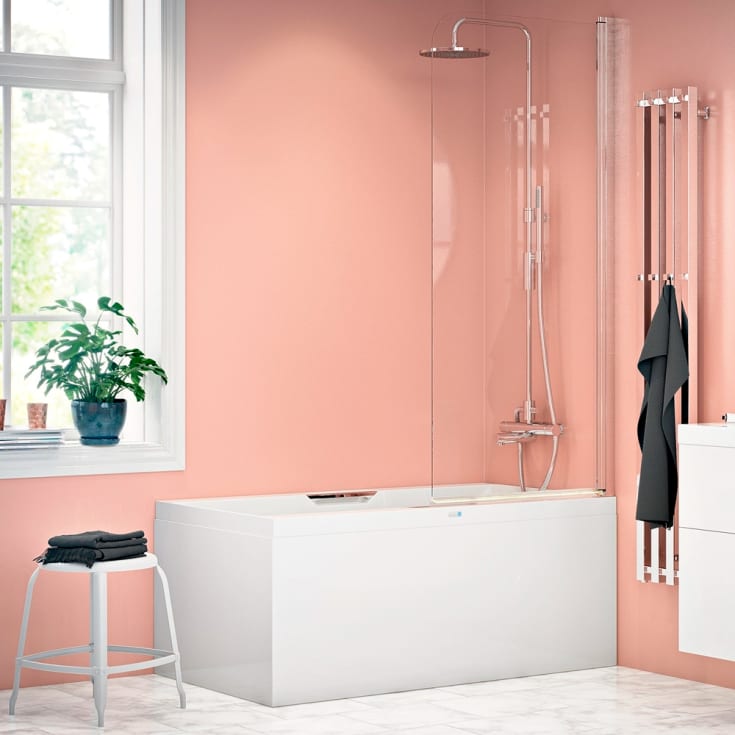 Nordhem Höllviken badekar, 125x72,5 cm, standard akryl