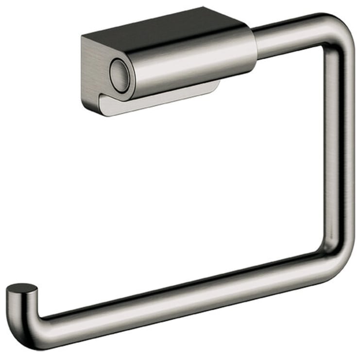 Damixa Zen toiletrulleholder, børstet sort krom