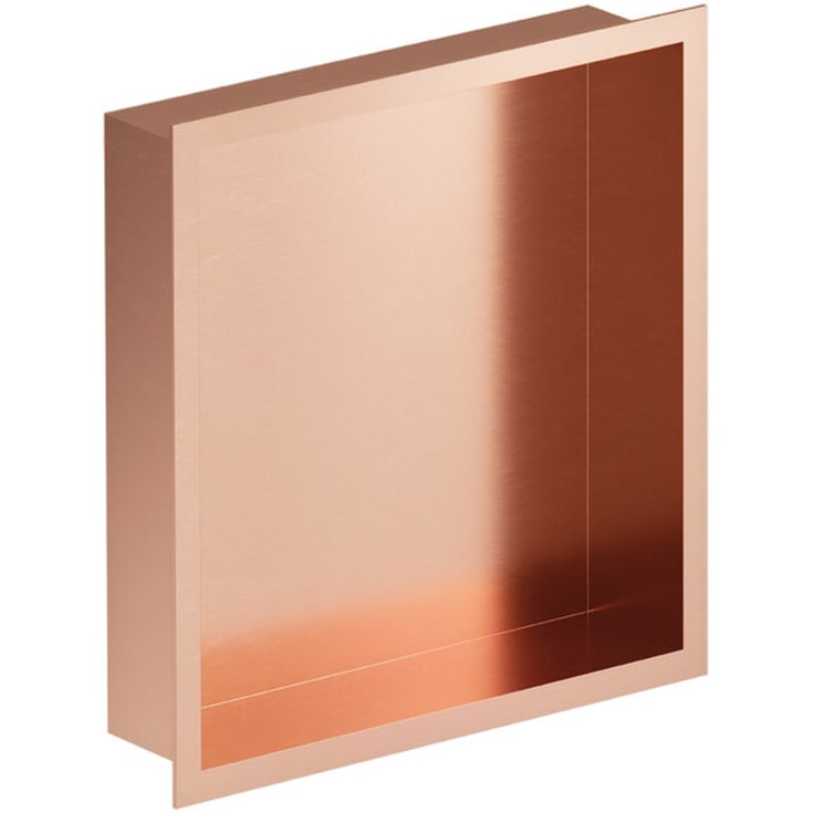 Damixa Zen brusehylde, 29,5x29,5 cm, børstet kobber