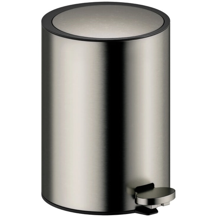 Damixa Zen søppelbøtte, 3 liter, børstet sort krom