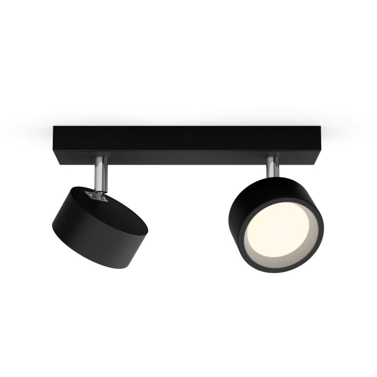 Philips Bracia takspotlight, 2 spotlights, svart