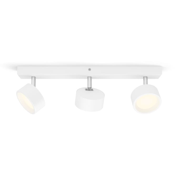 Philips Bracia spotlampe, 3 spots, hvid