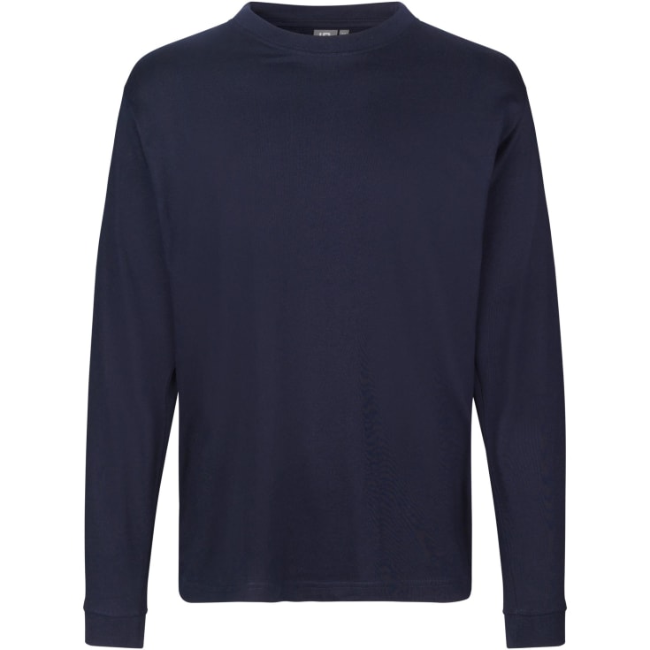 ID PRO Wear langærmet T-shirt, Marine, S