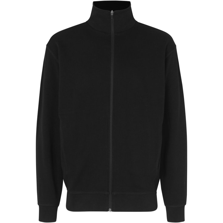 ID sweat cardigan, Sort, S