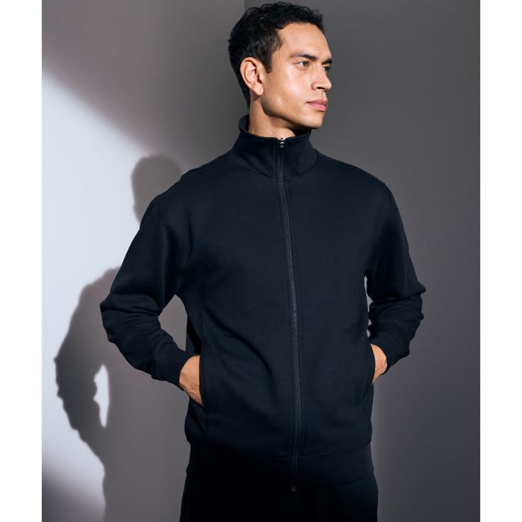 ID sweat cardigan, Sort, S