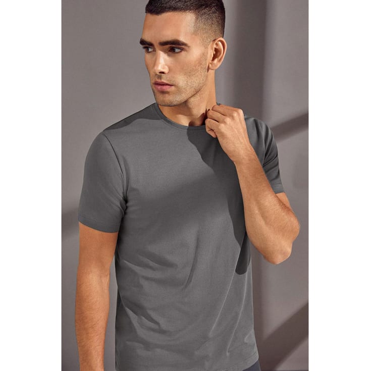 ID T-Shirt med stretch, Silver Grey, L