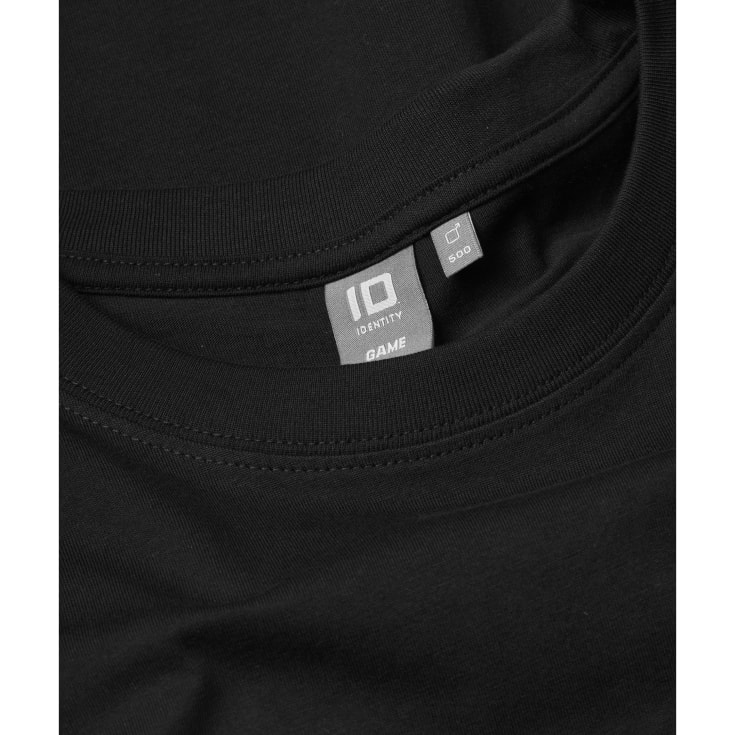 ID Game T-shirt, Sort, XL