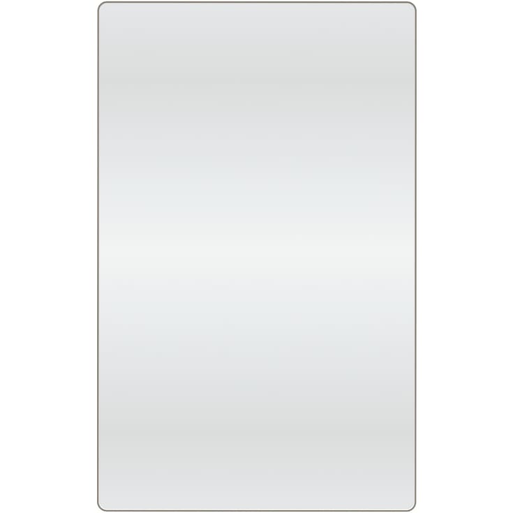 Loevschall Refine spejl, bruneret messing, 75x120 cm