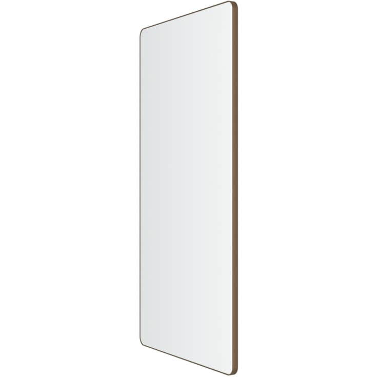 Loevschall Refine spejl, bruneret messing, 45x90 cm