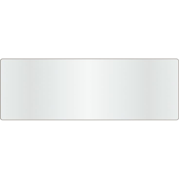 Loevschall Refine spegel, 55x160 cm, brunerad mässing