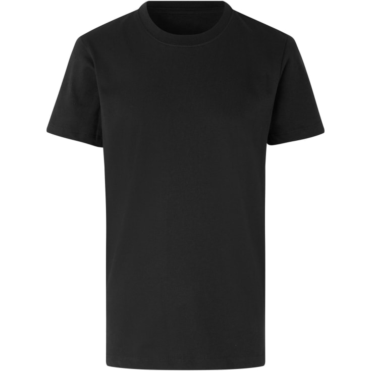 ID økologisk T-shirt til børn, Sort, 12-14 ÅR
