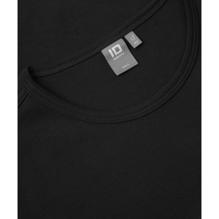 ID Interlock T-shirt, Sort, L