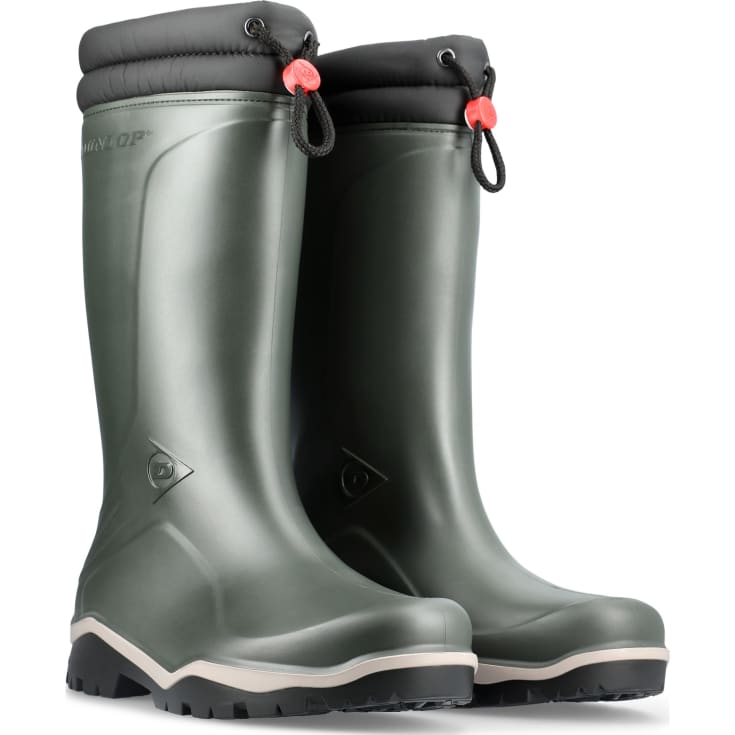 Dunlop Blizzard vinter gummistøvler, Grøn, 43