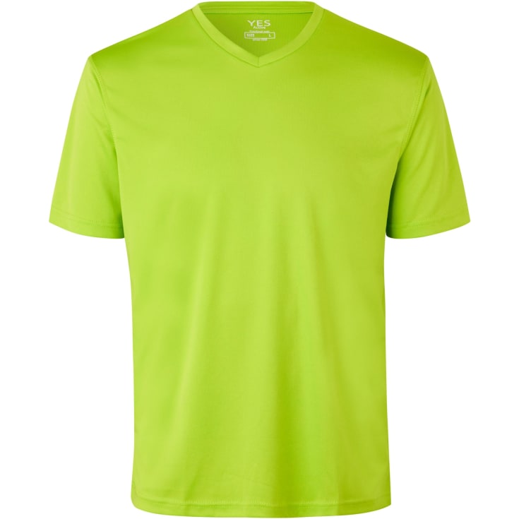 ID Yes Active T-shirt, Limegrøn, XS