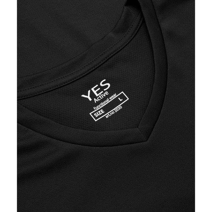 ID Yes Active T-shirt, Sort, XS