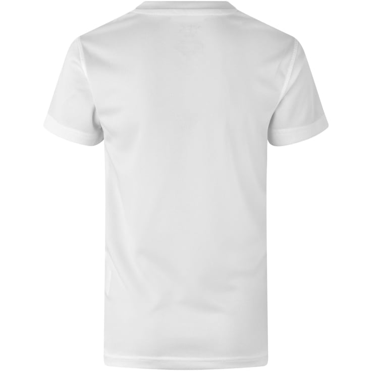 ID  Yes Active T-shirt til børn, Hvid, 4-6 ÅR