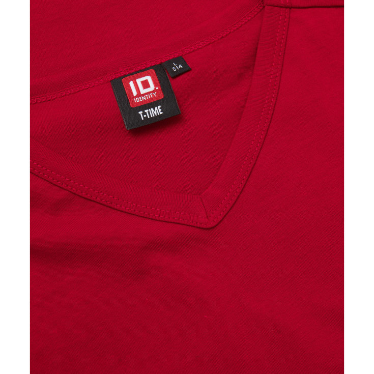 ID T-time T-shirt, Rød, XL