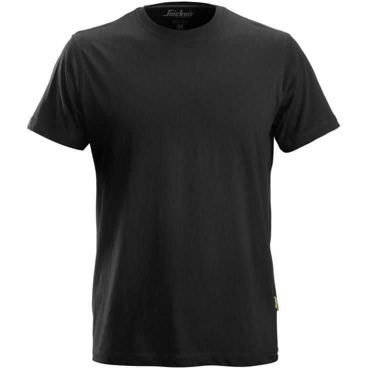 Snickers T-shirt 2502, Sort, L