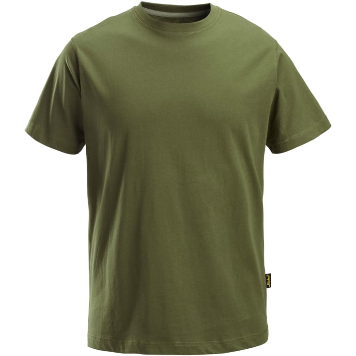 Snickers T-shirt 2502, Khaki grøn, L