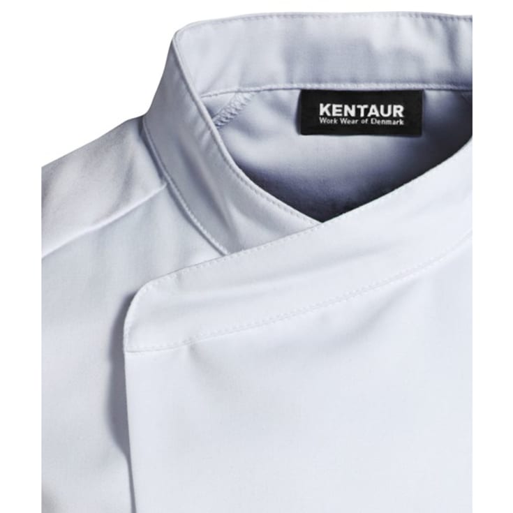 Kentaur kokkejakke med korte ermer, hvit, str. 3XL