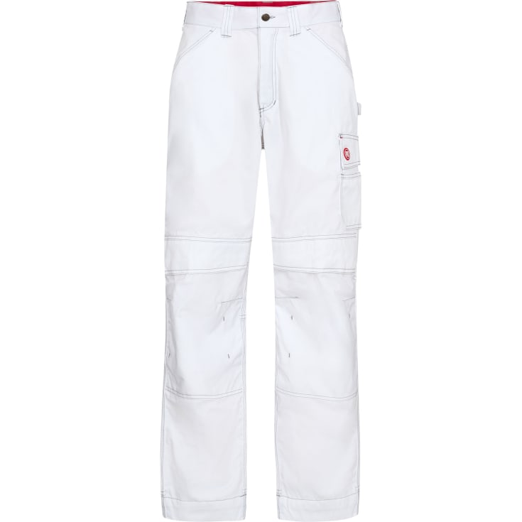 Engel Combat arbejdsbukser, Hvid, 80