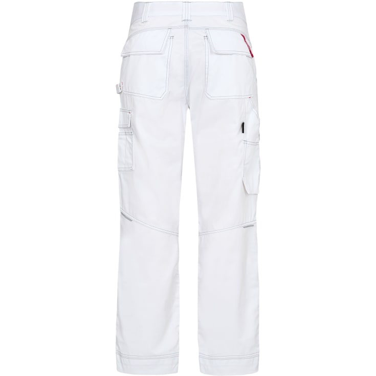 Engel Combat arbejdsbukser, Hvid, 80