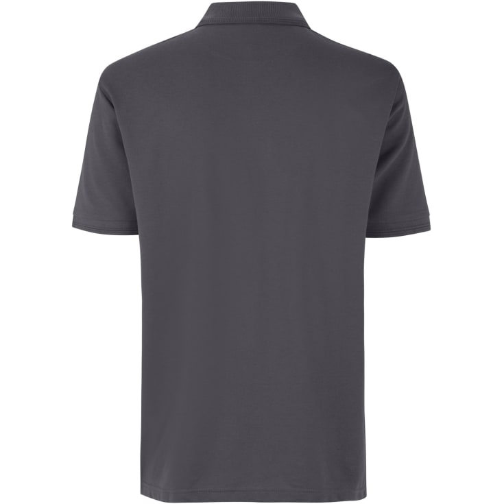 ID PRO Wear Polo T-shirt, Silver Grey, 2XL