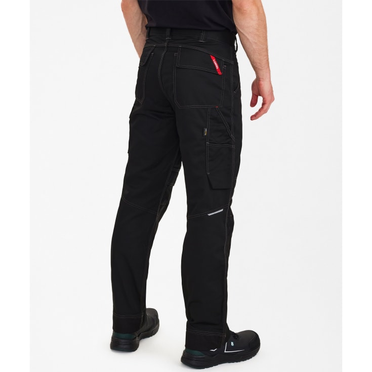 Engel Combat arbejdsbukser, Sort, 100