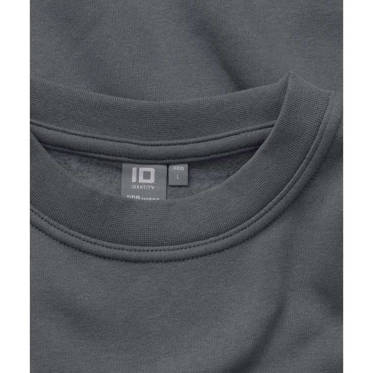 ID PRO Wear sweatshirt, Silver Grey, M
