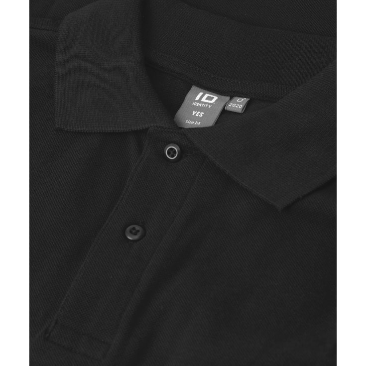 ID Yes Polo T-shirt, Sort, 3XL