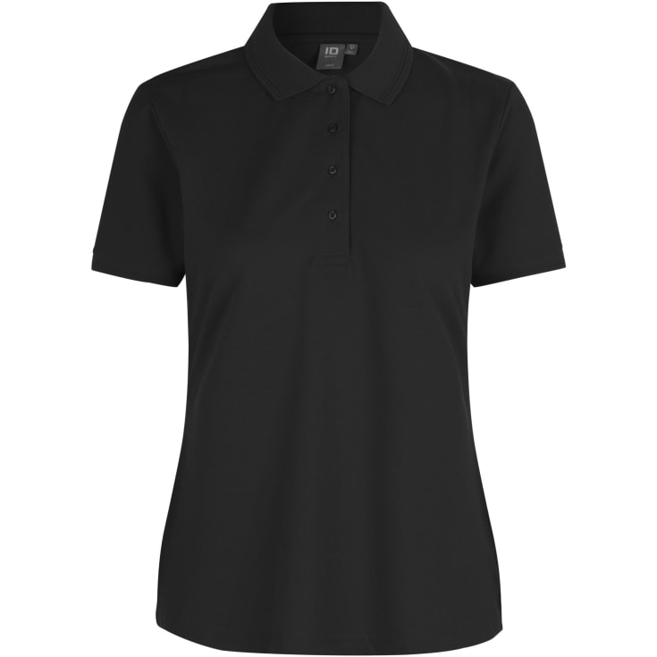 ID Klassisk dame Polo T-shirt, Sort, M