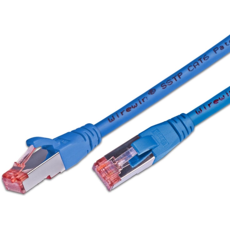 Patchkabel S/FTP Kat.6 30M LSZH blå