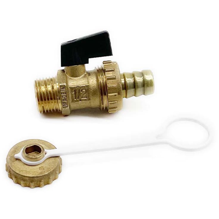 10 st PETTINAROLI avstängningskran/Tgrip 1/2x14,5mm