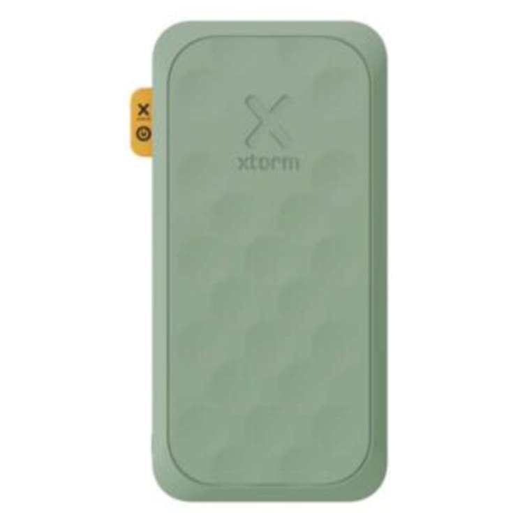 Power Bank USB-C PD 20W 10.000mAh/2xUSB-C Grøn