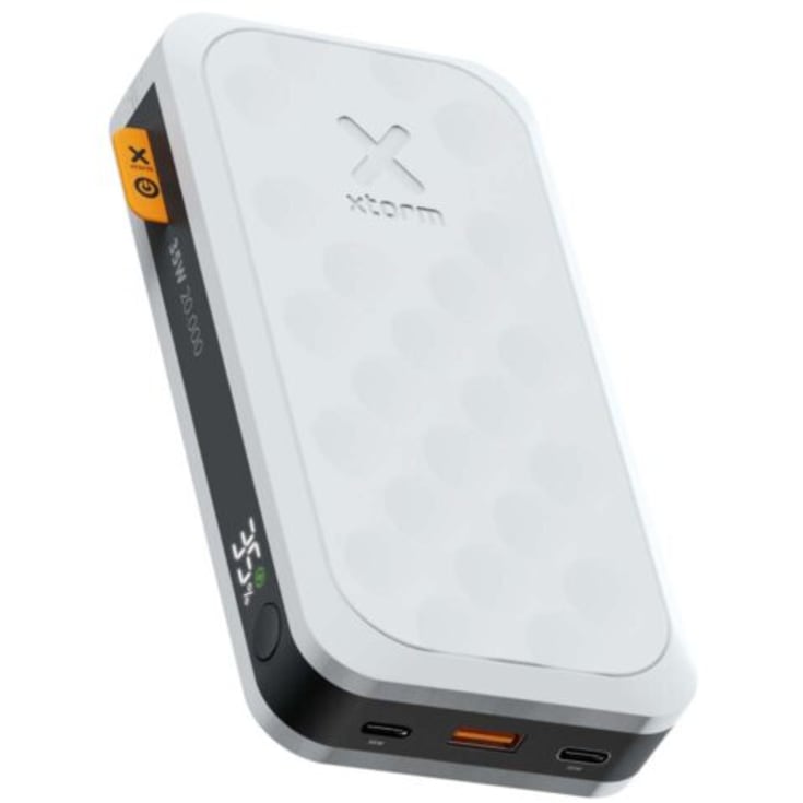 Xtorm powerbank, 2 x USB-C, 20.000 mAh, hvid
