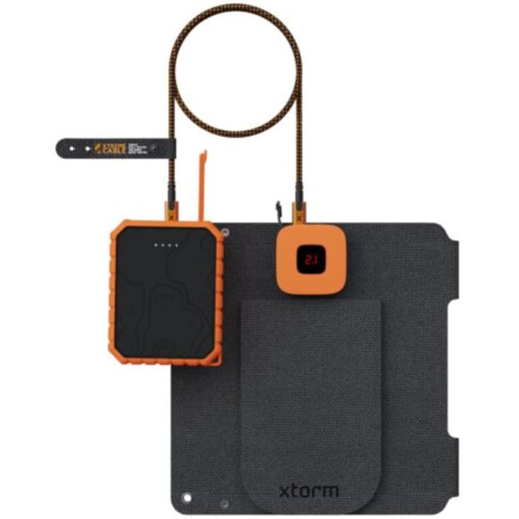Xtorm SolarBooster solcelle oplader, USB-C/A, 14W