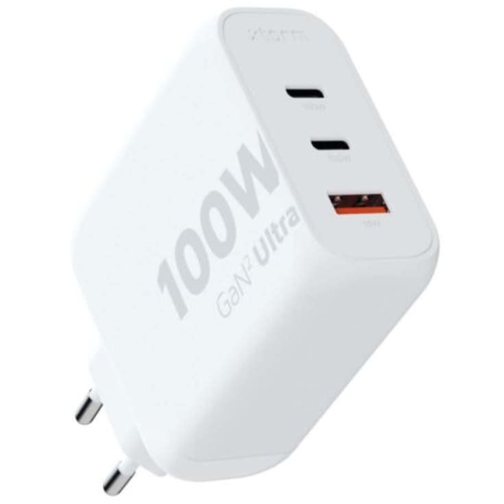 100W GaN2 Ultra Home Charger 2xUSB-C/USB-A vit