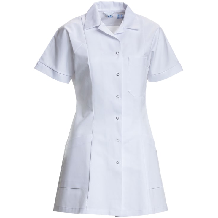 Nybo Workwear dame tunika/kittel, Hvid, 36