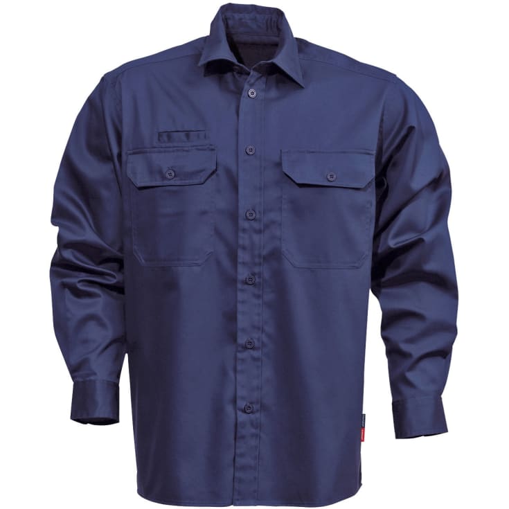 Kansas arbejdsskjorte, Mørk Marine, L