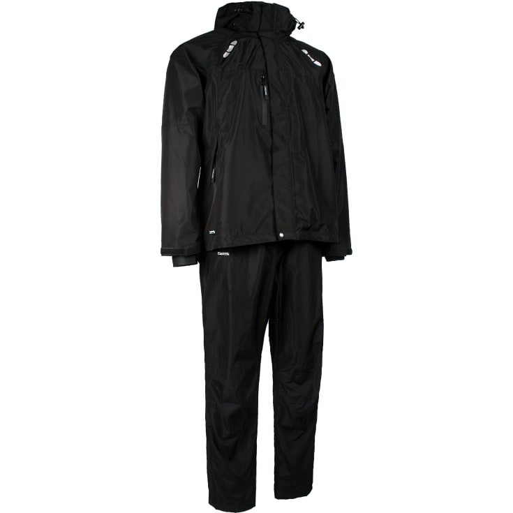 Lyngsøe fritidsregntøj sæt, Sort, 2XS