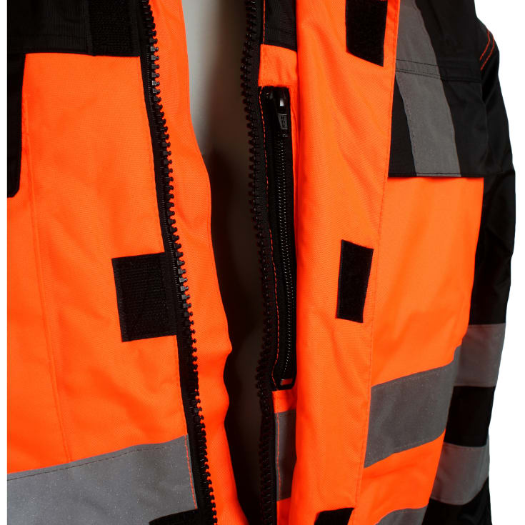 Lyngsøe vinterkedeldragt, Hi-Vis Orange/Sort, 3XL