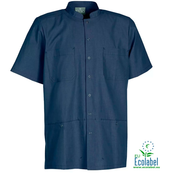 Nybo Workwear Nature kortærmet skjorte, Navy, M